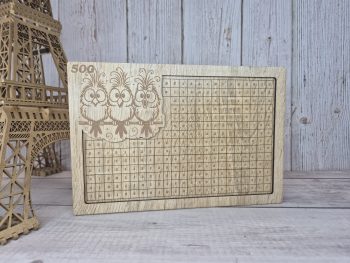 Krājkase ar cipariem "Jautrā kompānija" 500